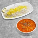 چلو خورشت قیمه
