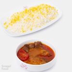 چلو خورشت بادمجان