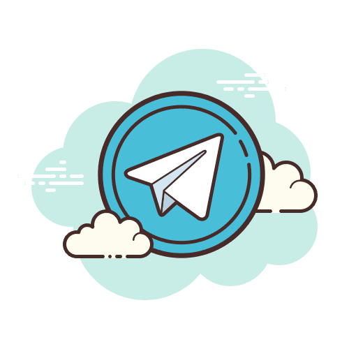 Icons8 telegram app 500px