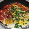 املت با گوجه گریل شده