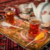 سینی چای ساده