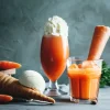 آب هویج بستنی